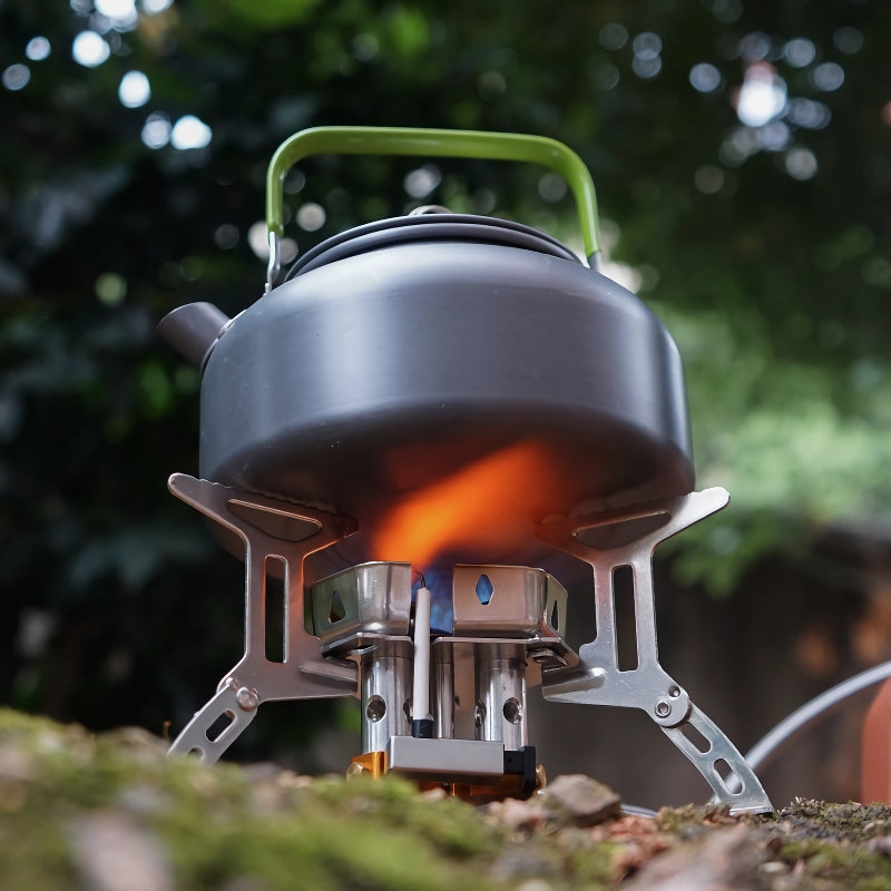 Outdoor Portable Windproof Three-Head Camping Stove