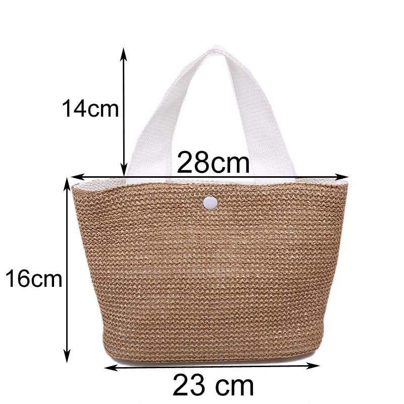 Straw Woven Handbag