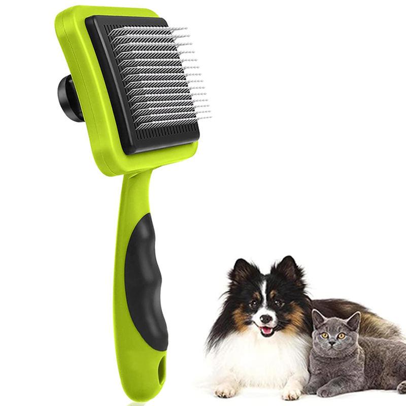 Self-Cleaning Slicker Brush for Dogs & Cats