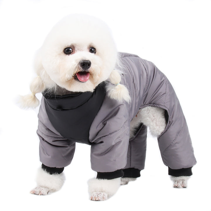 Waterproof Winter Dog Coat with D-Ring