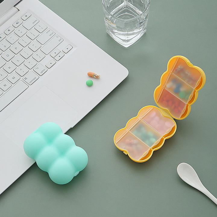 6-Grid Moisture-Proof Pill Organizer