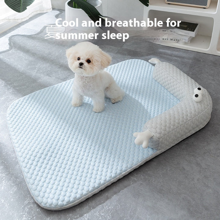 Cool Feeling Dog Mat Breathable Pet Bed Cat Nest