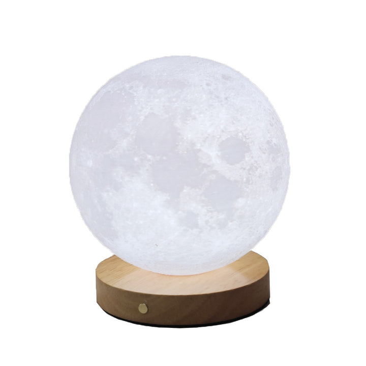 Rotating Sleeping Moon Small Night Lamp