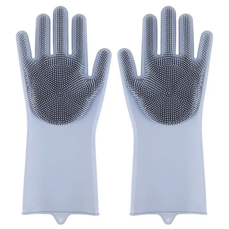 Pet Grooming Silicone Gloves