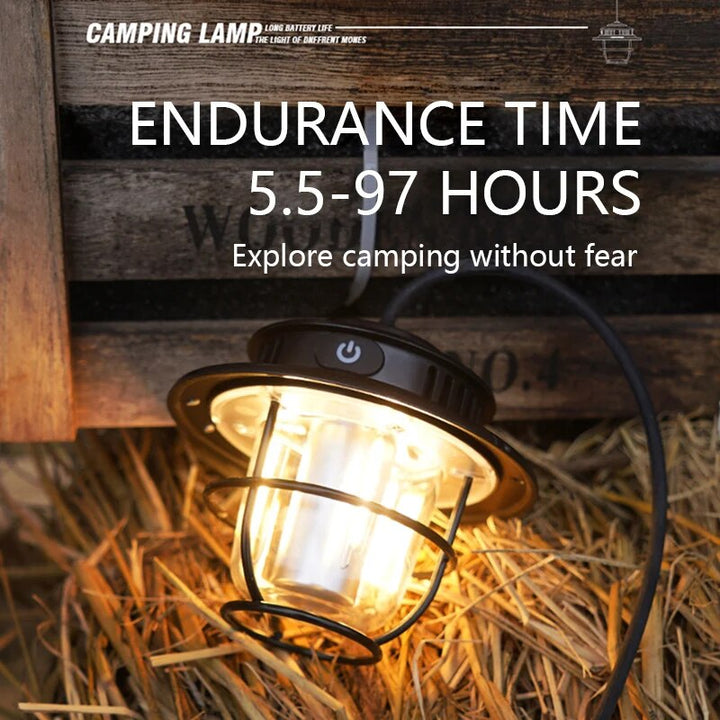 Retro Portable Camping Lantern