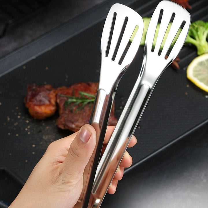 304 Stainless Steel BBQ Food Tongs