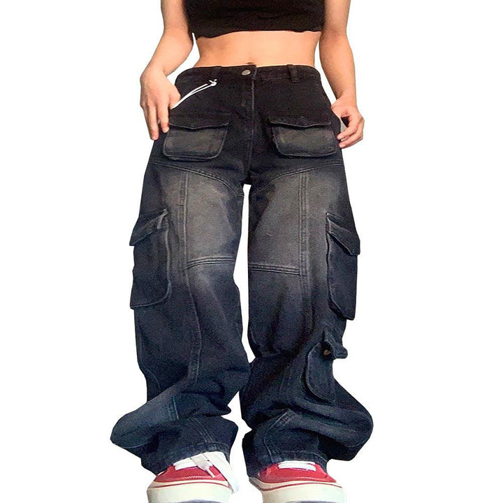 African Jeans Style Denim Pants - Trendha