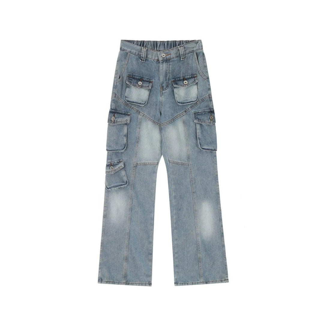 African Jeans Style Denim Pants - Trendha