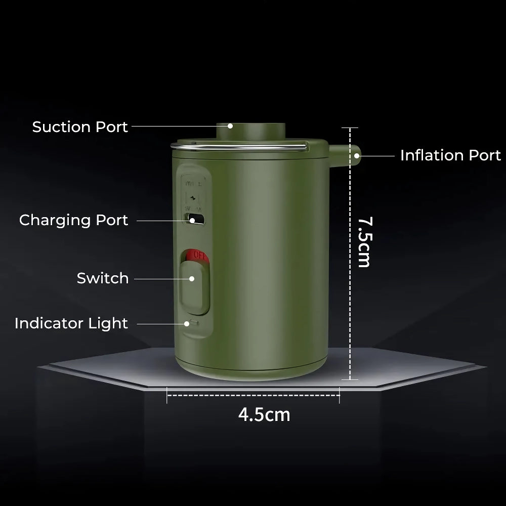 Portable Rechargeable Nano Air Pump