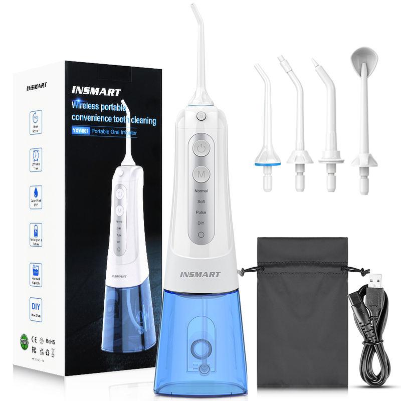 Portable Waterproof Oral Irrigator - Rechargeable Water Flosser