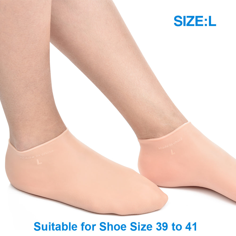 Silicone Gel Moisturizing Socks