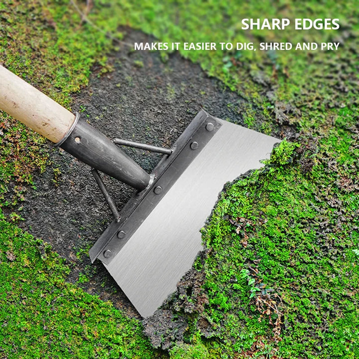 Multi-Functional Steel Garden Shovel for Weeding and Planting