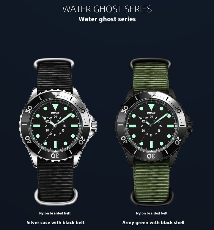 Men's Multi-functional Business Luminous Waterproof Quartz Watch