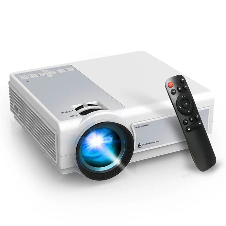 Full HD 1080P 4K Mini LED Portable Projector with WiFi & 4G Connectivity