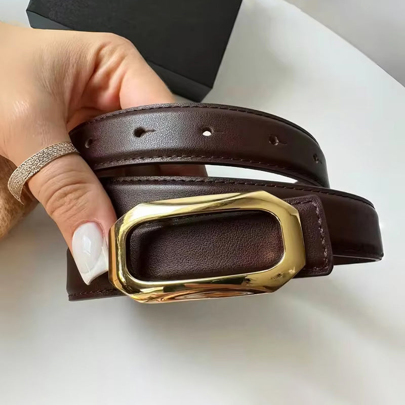 Casual Women’s Genuine Cow Leather Belt