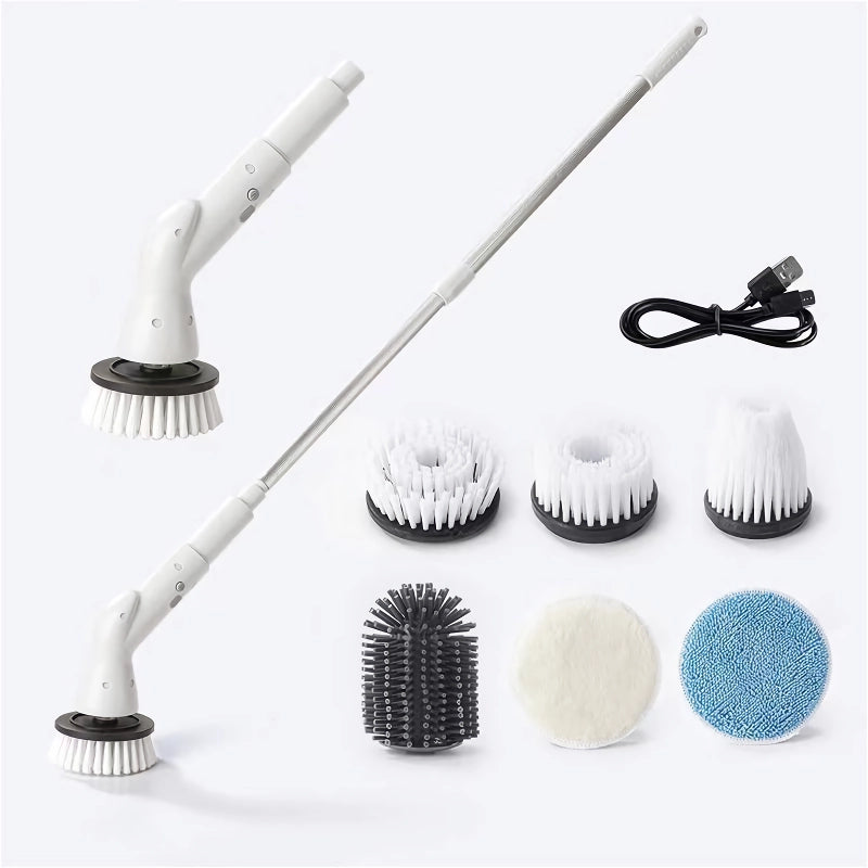 6-in-1 Cordless Electric Cleaning Brush