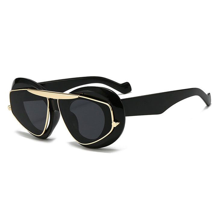 Y2K Cat Eye Oversized Women Fashion Sunglasses