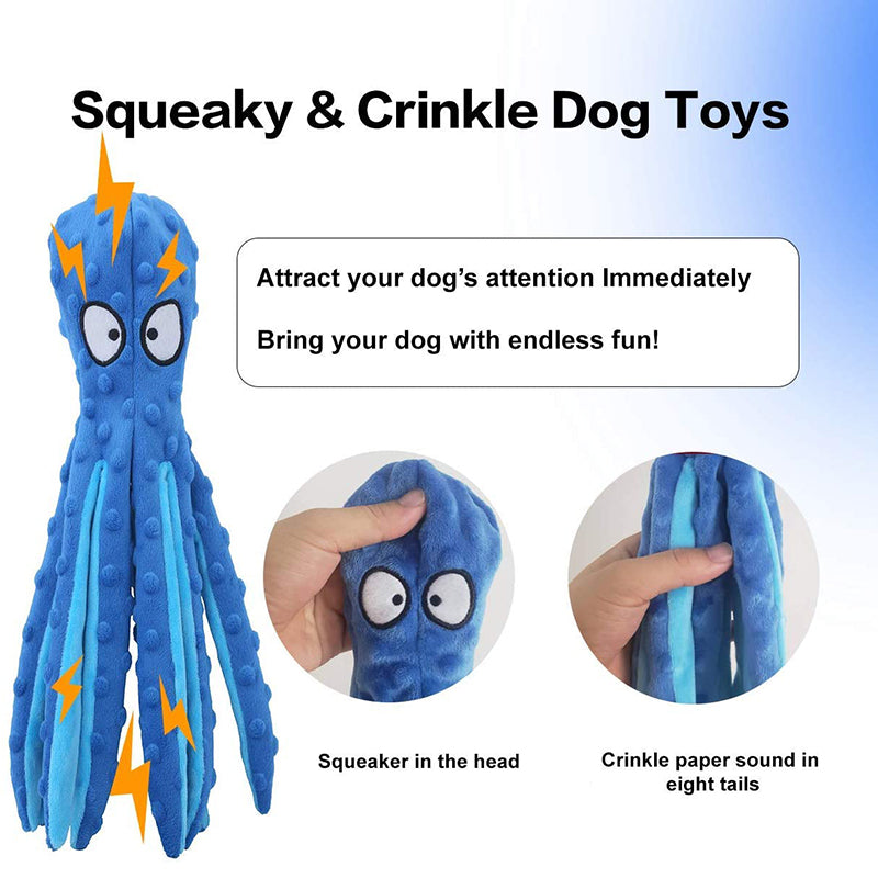 Durable Octopus Chew Toy for Dogs