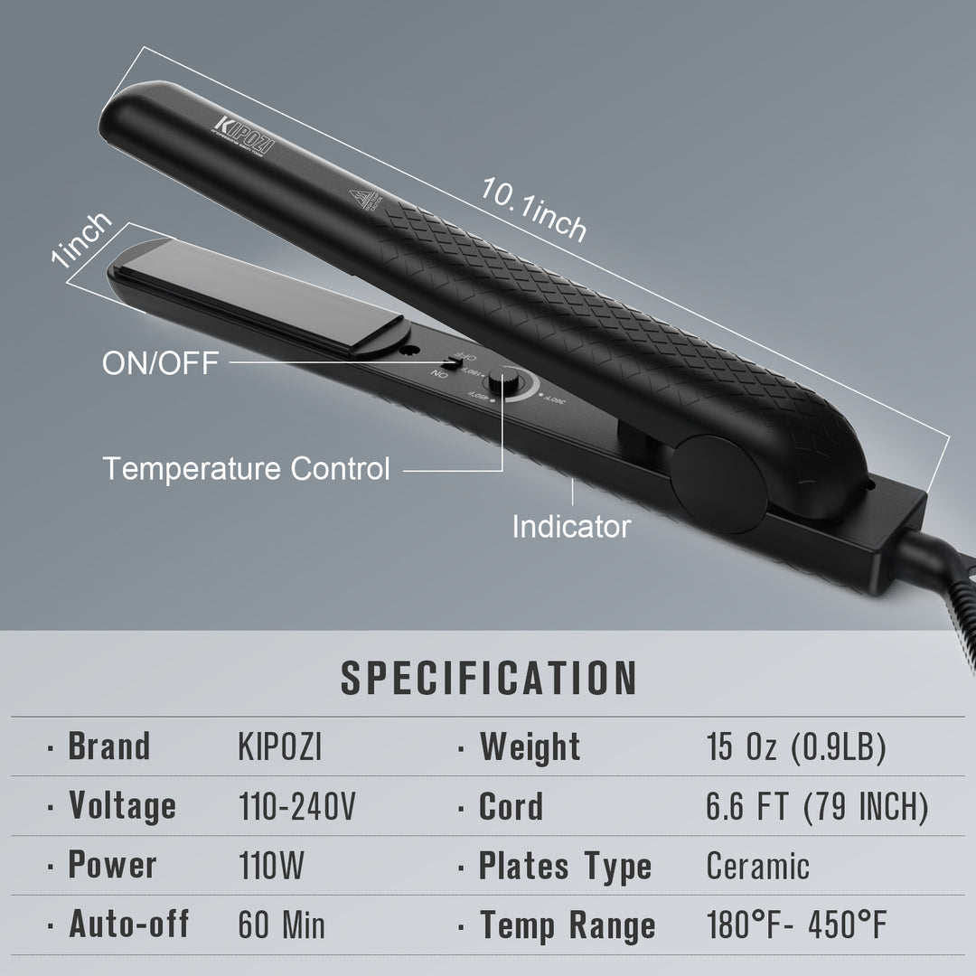 1 Inch Professional Hair Straighteners