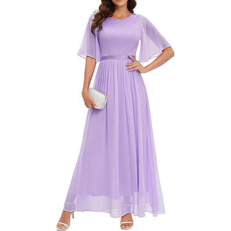 European And American Style Lace Bridesmaid Dress For Women