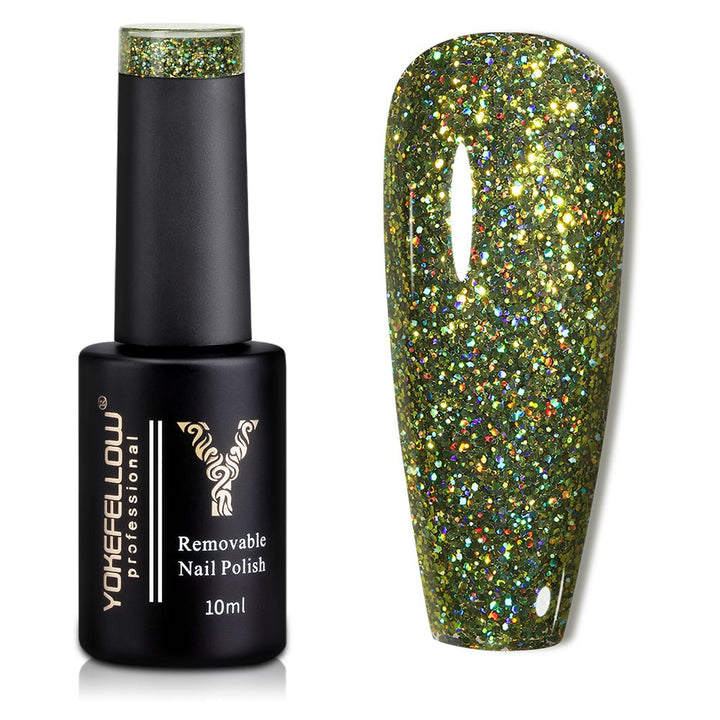 10ML Reflective Glitter Gel Nail Polish