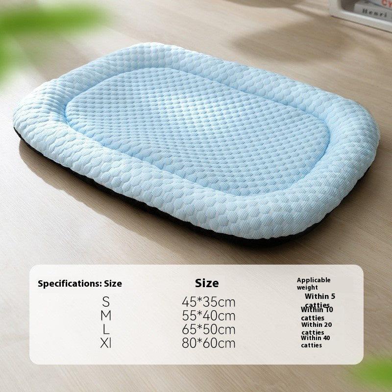 Cool Feeling Dog Mat Breathable Pet Bed Cat Nest