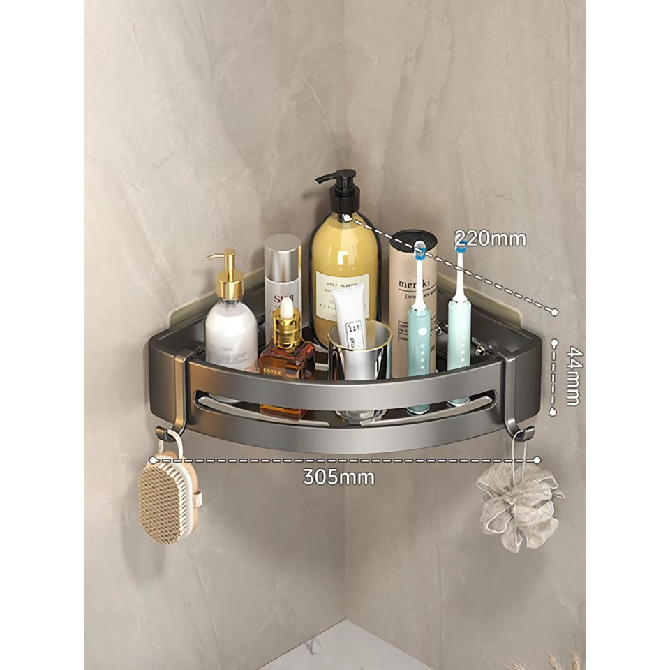 Adhesive Bathroom Shampoo Holder