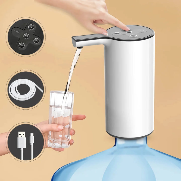 Automatic Electric Water Dispenser Pump – USB Rechargeable Smart Drinking Solution