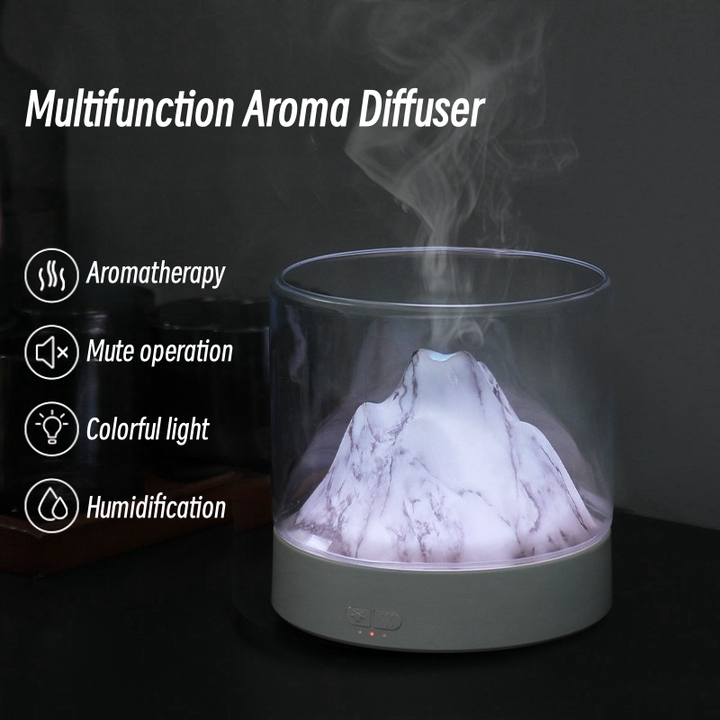 300ML Ultrasonic Aroma Diffuser with Night Light