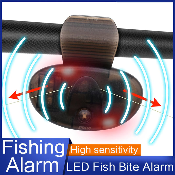 LED Fishing Bite Alarm with Sensitive Sensor and Night Fishing Indicator