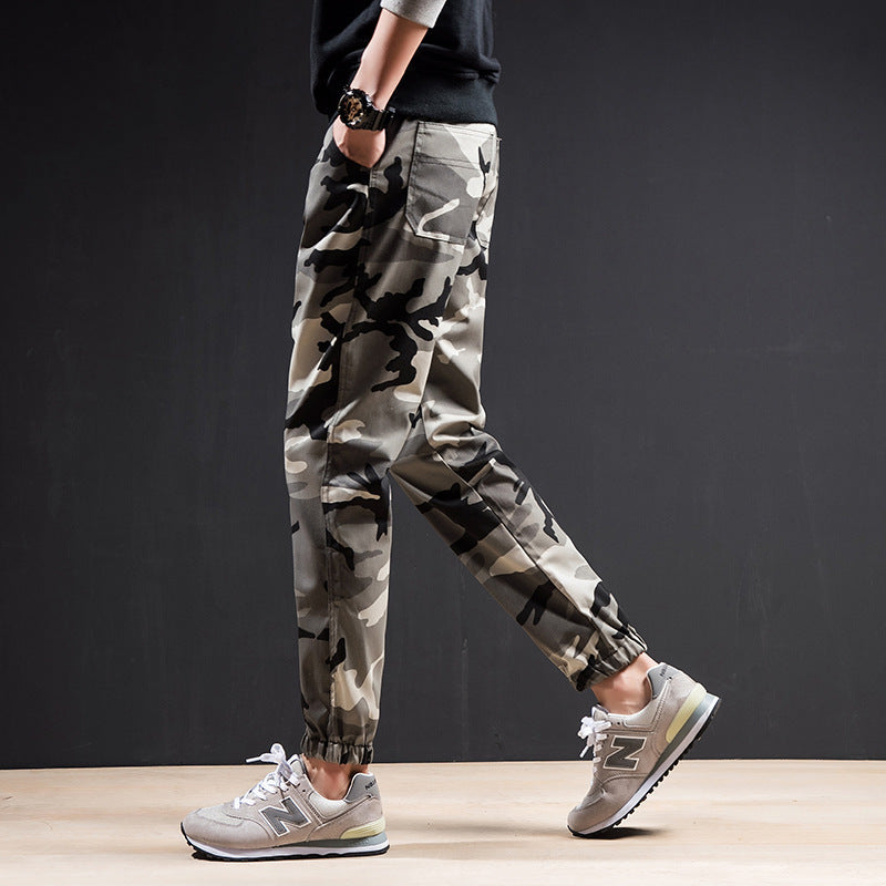 Ankle-tied Sports Training Casual Pants