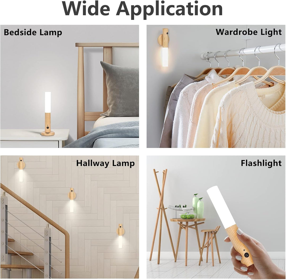 Rechargeable Motion Sensor Magnetic LED Night Light