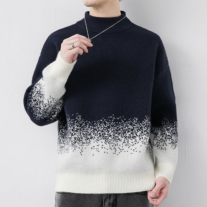 Loose Velvet Thickened Keep Warm Outerwear Woven Sweater