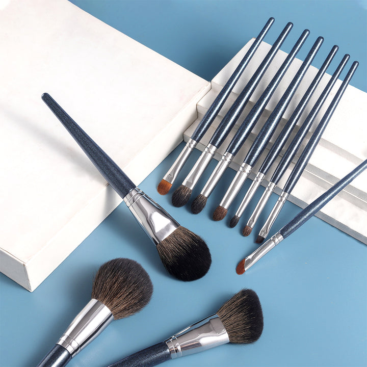 11-Piece Essential Makeup Brush Set for Flawless Application