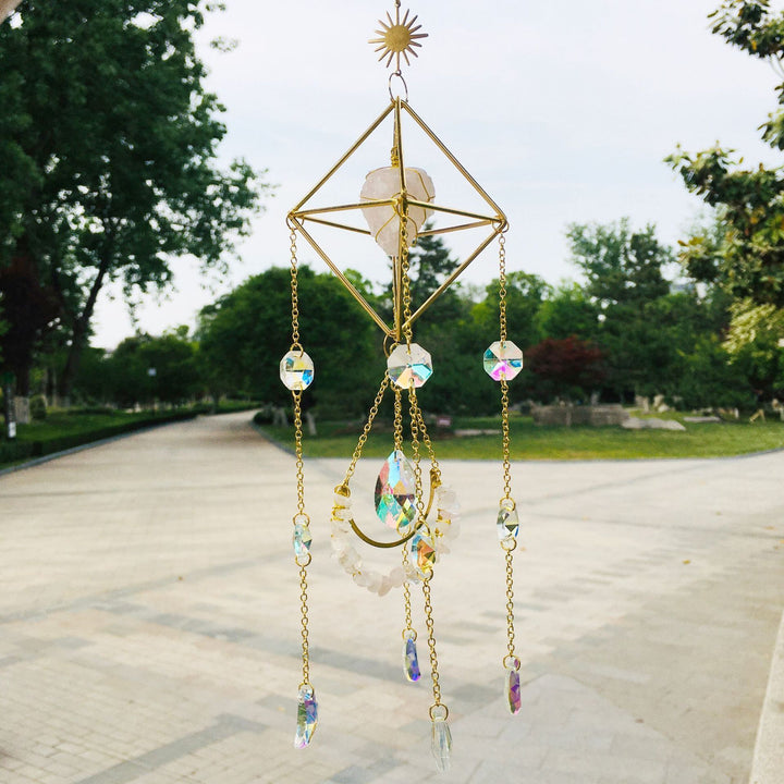 Natural Gem Crystal Decorative Shelf