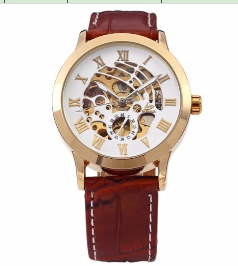 Men's Fashion Hollowed-out Automatic Mechanical Watch