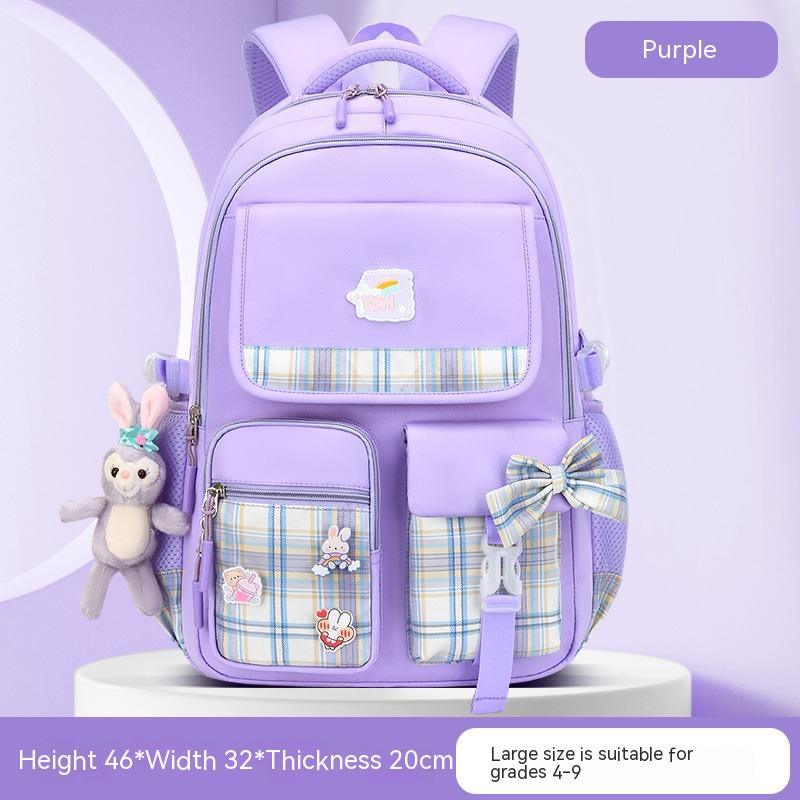 Children's Large Capacity Lightweight Cartoon Cute Backpack - Trendha