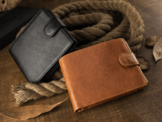 Customized Cowhide Wallet For Men's Short - Trendha