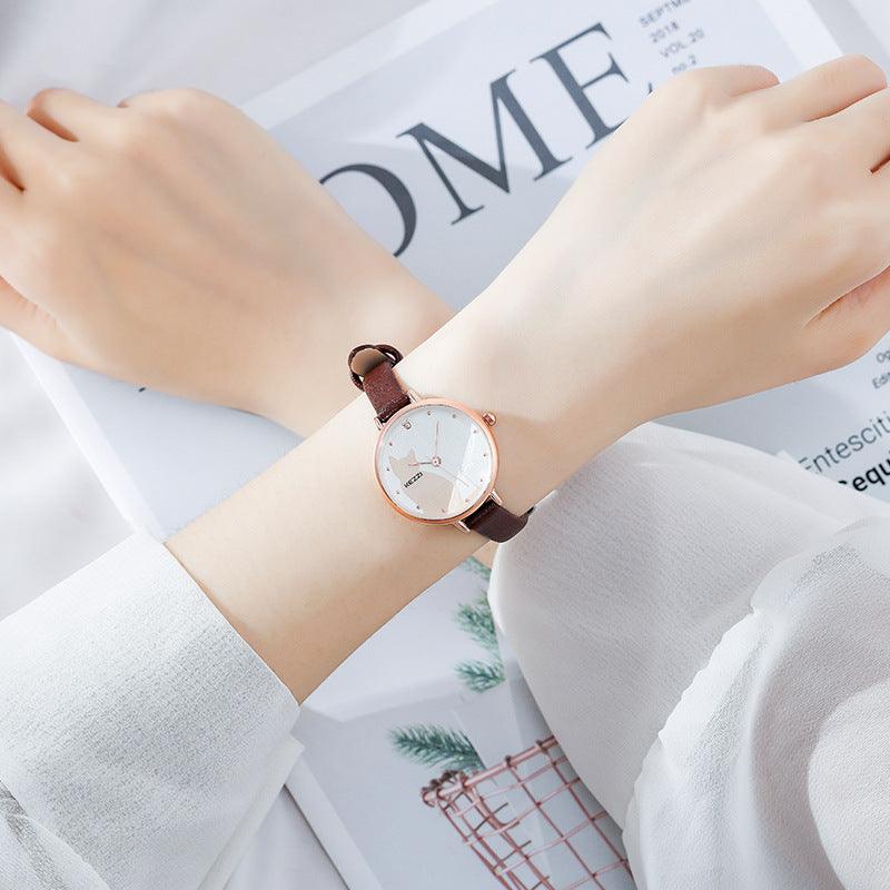 Cute College Harajuku Mori Department Light Luxury Niche Women's Watch - Trendha