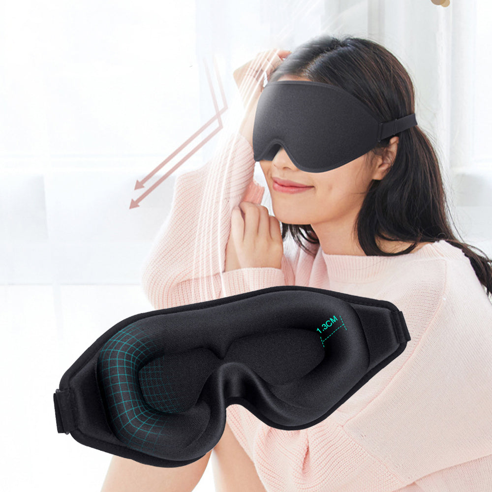 3D Sleep Mask Memory Foam Eye Mask