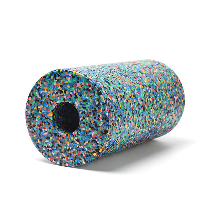 Pilates Foam Roller – High-Density Camouflage Massage Roller for Pain Relief & Fitness