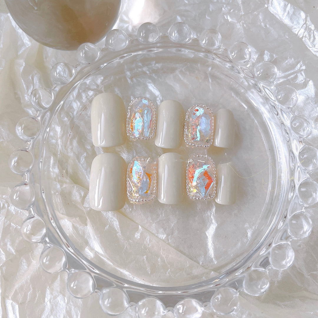 Removable Aurora Gem Nail Patch