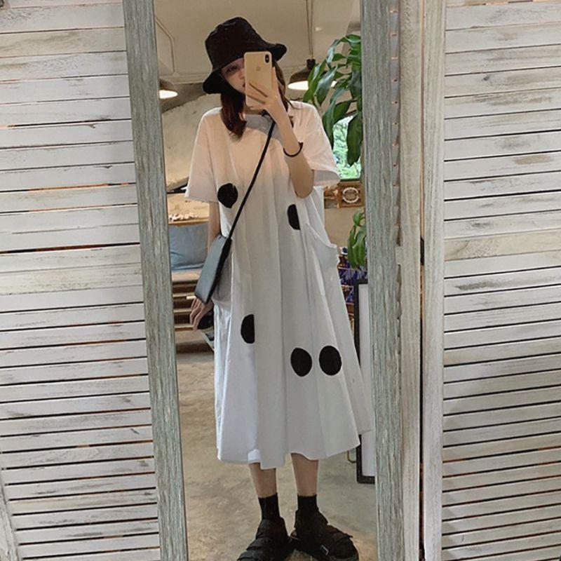 White Dress Women's Summer Loose