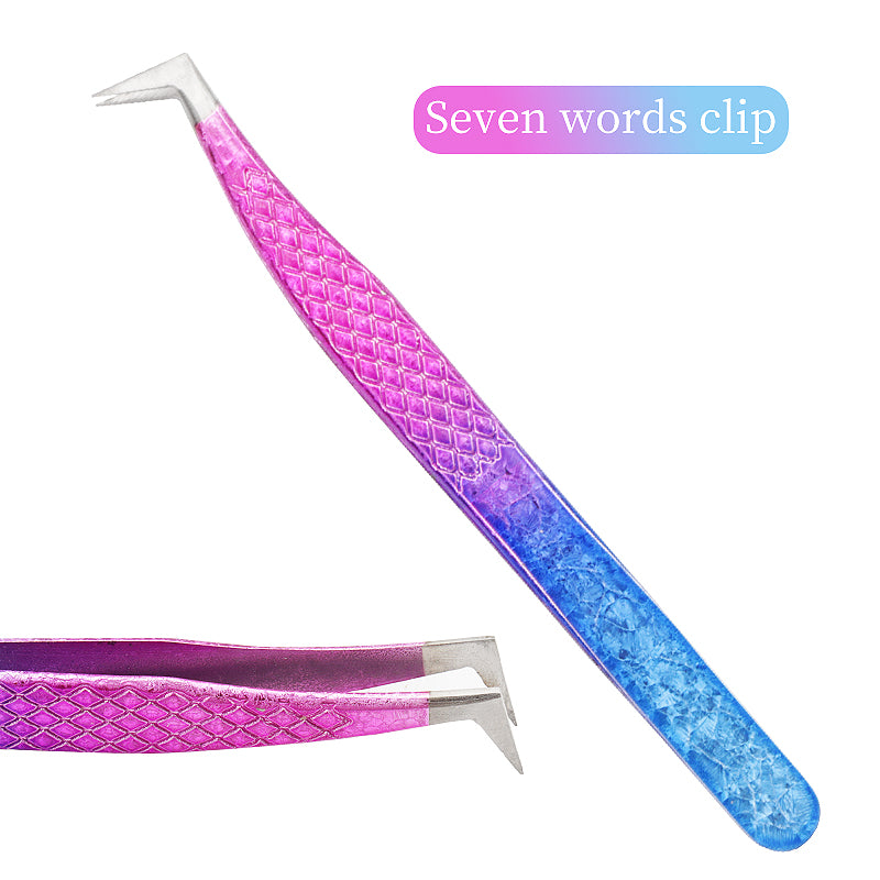 Ice Flower Eyelash Tweezers