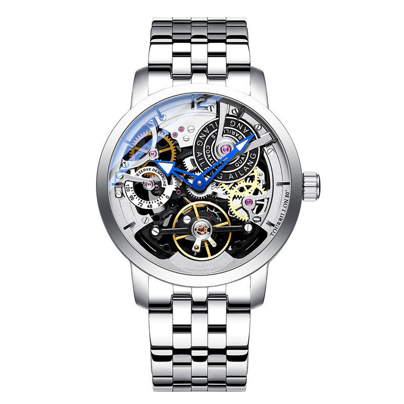 Men's Mechanical Watch Automatic Hollow Waterproof