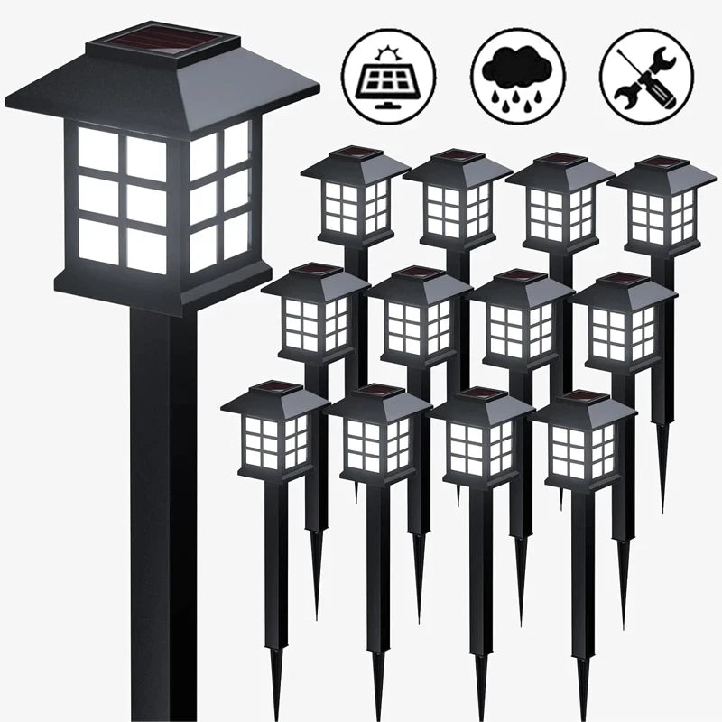 Outdoor LED Solar Pathway Lights