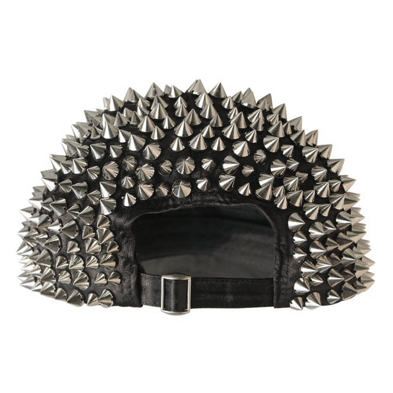 Punk Full Pointed Rivet Baseball Personality Hip-hop Street Dance Cap