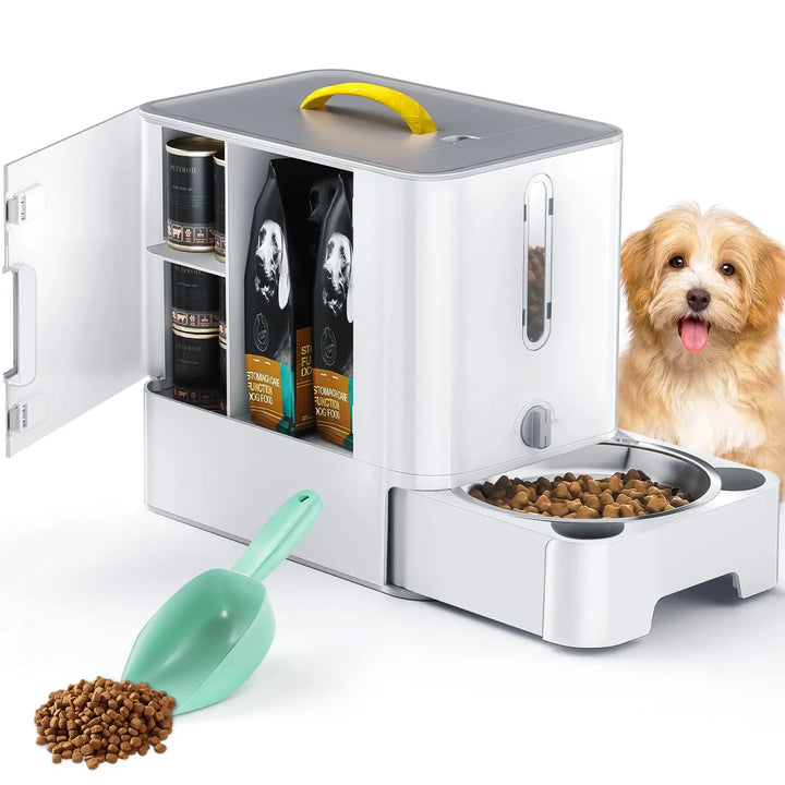 Waterproof Pet Dog Food Storage Tank and Feeding Station