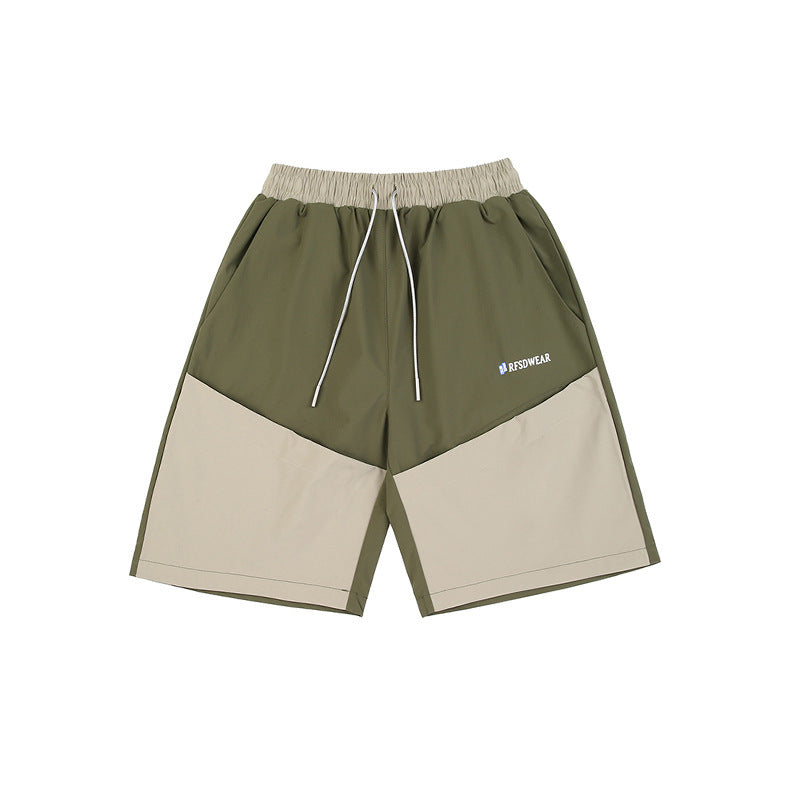 Loose Sports And Leisure Straight Shorts