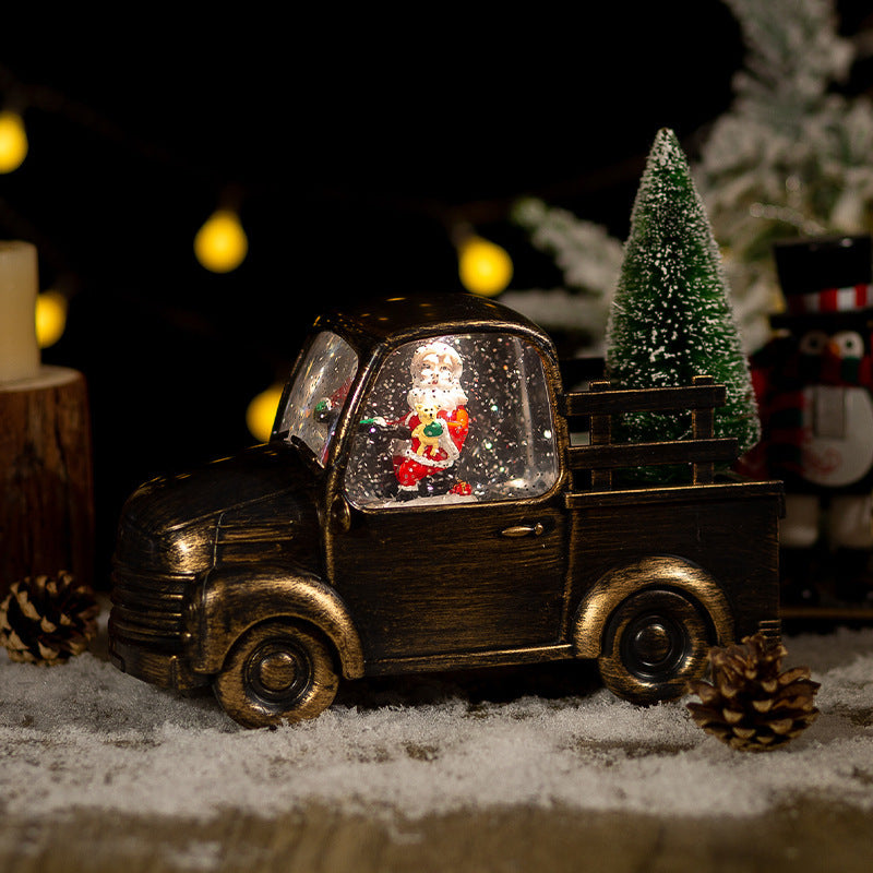 Christmas Decoration Car Crystal Ball Crafts Ornaments